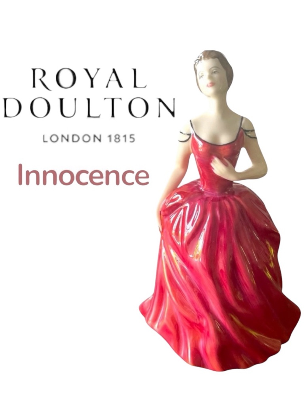 Royal Doulton Innocence HN2842 Classic Pretty Lady Figurine by Eric J. Griffiths